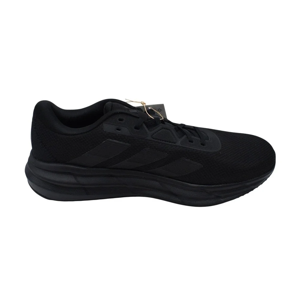 Adidas Galaxy 7 Running Shoes Men's Size 12.5 Triple Black Cloudfoam NWT ID8757